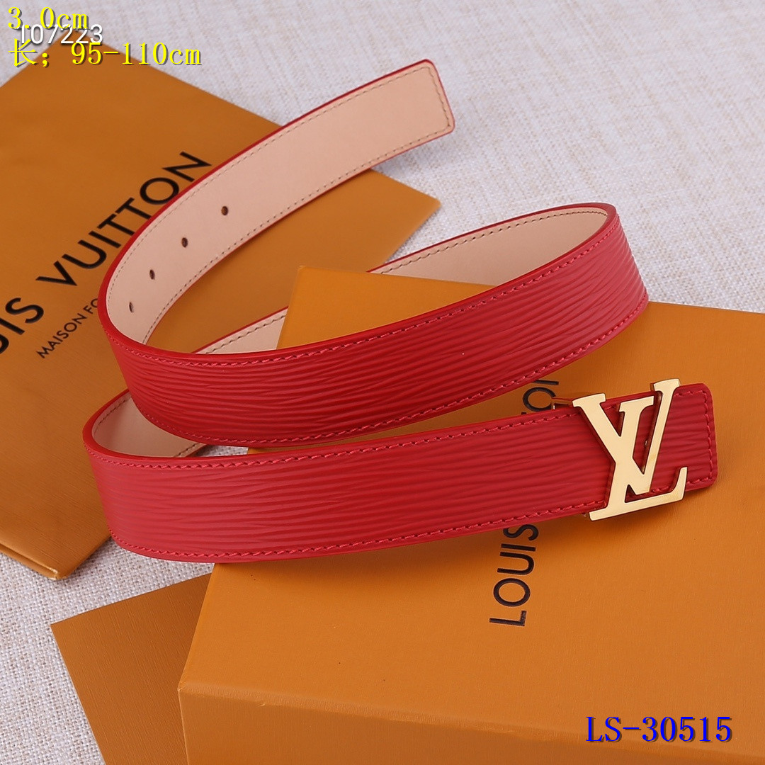 LV Belts 3.0 cm Width 128